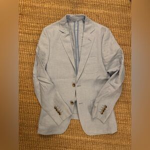 Unlined vineyard vines linen blazer